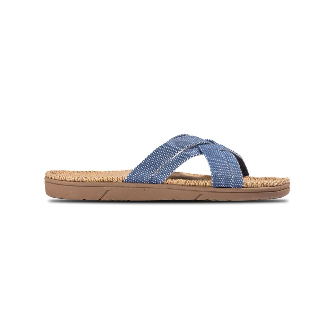 Shangies by Stilov sandaler dame #1 Blue dots