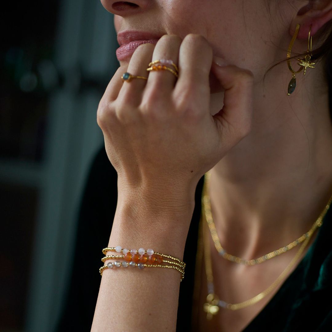 Essential Karneol armbånd