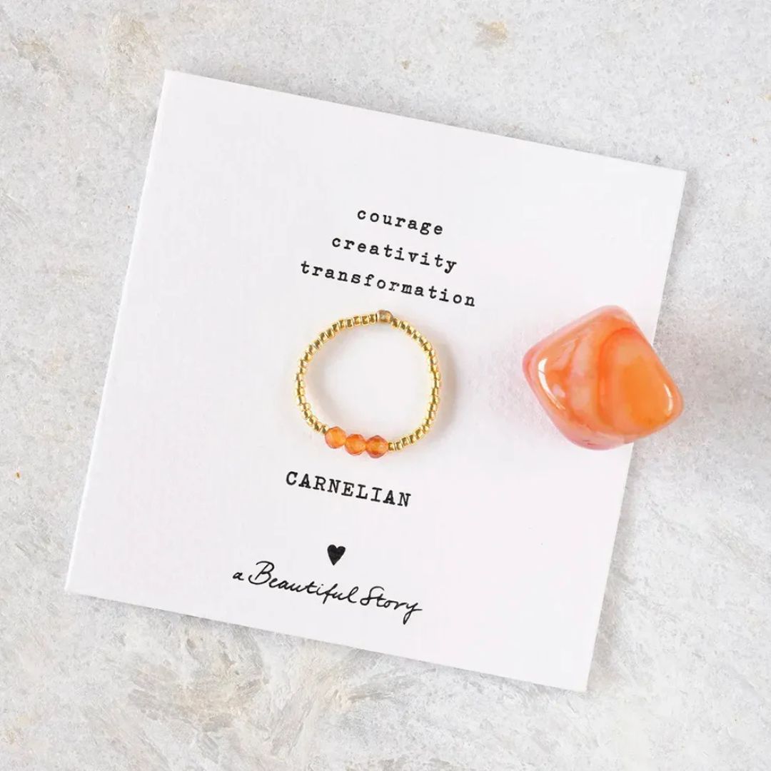 Clarity Karneol ring GF