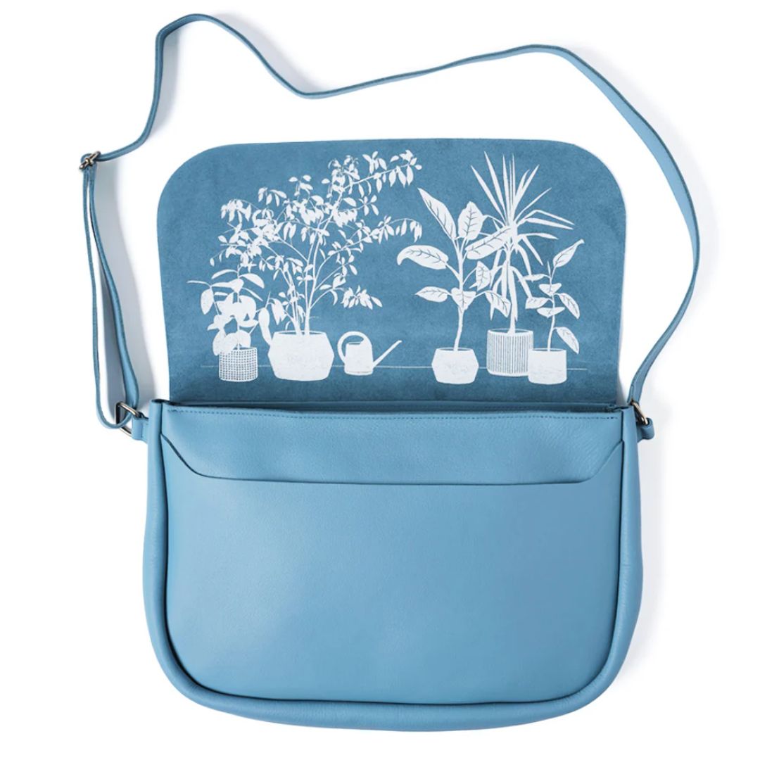 Crossbody veske, Plant Sitter, Painters Blue