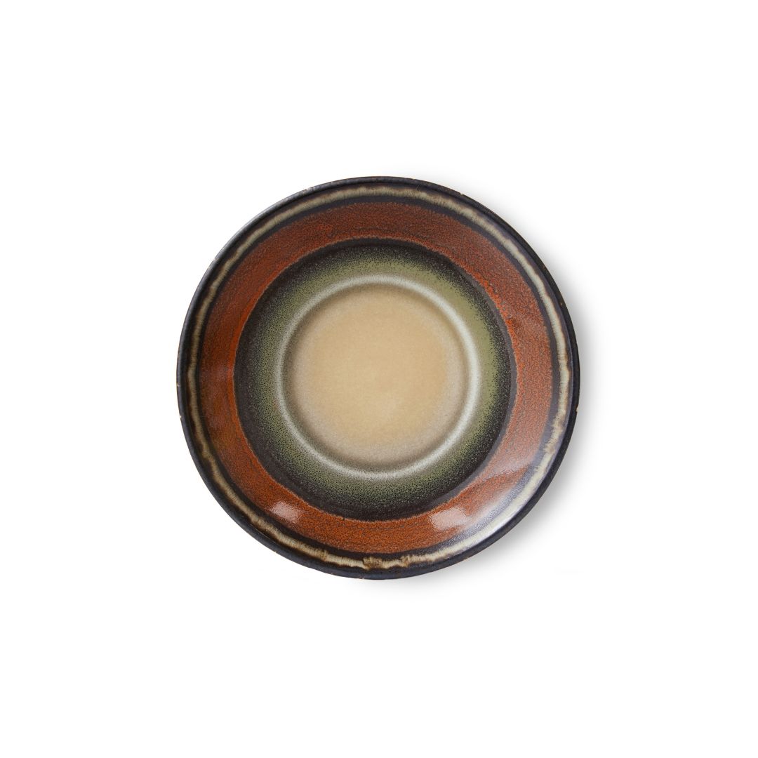 HK Living 70’s ceramics fat – dark roast.