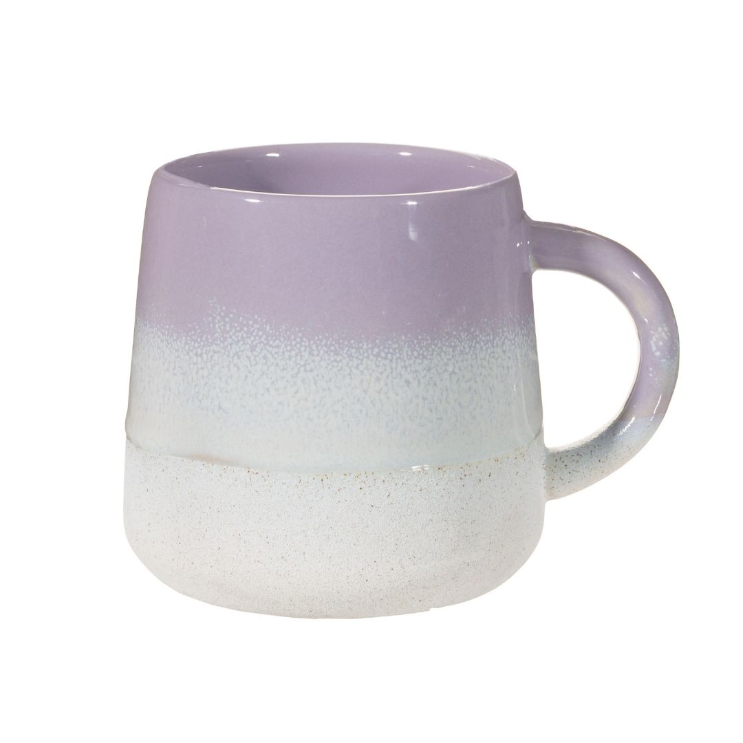 Sass & Belle Mojave Glaze lilla kopp i stentøy