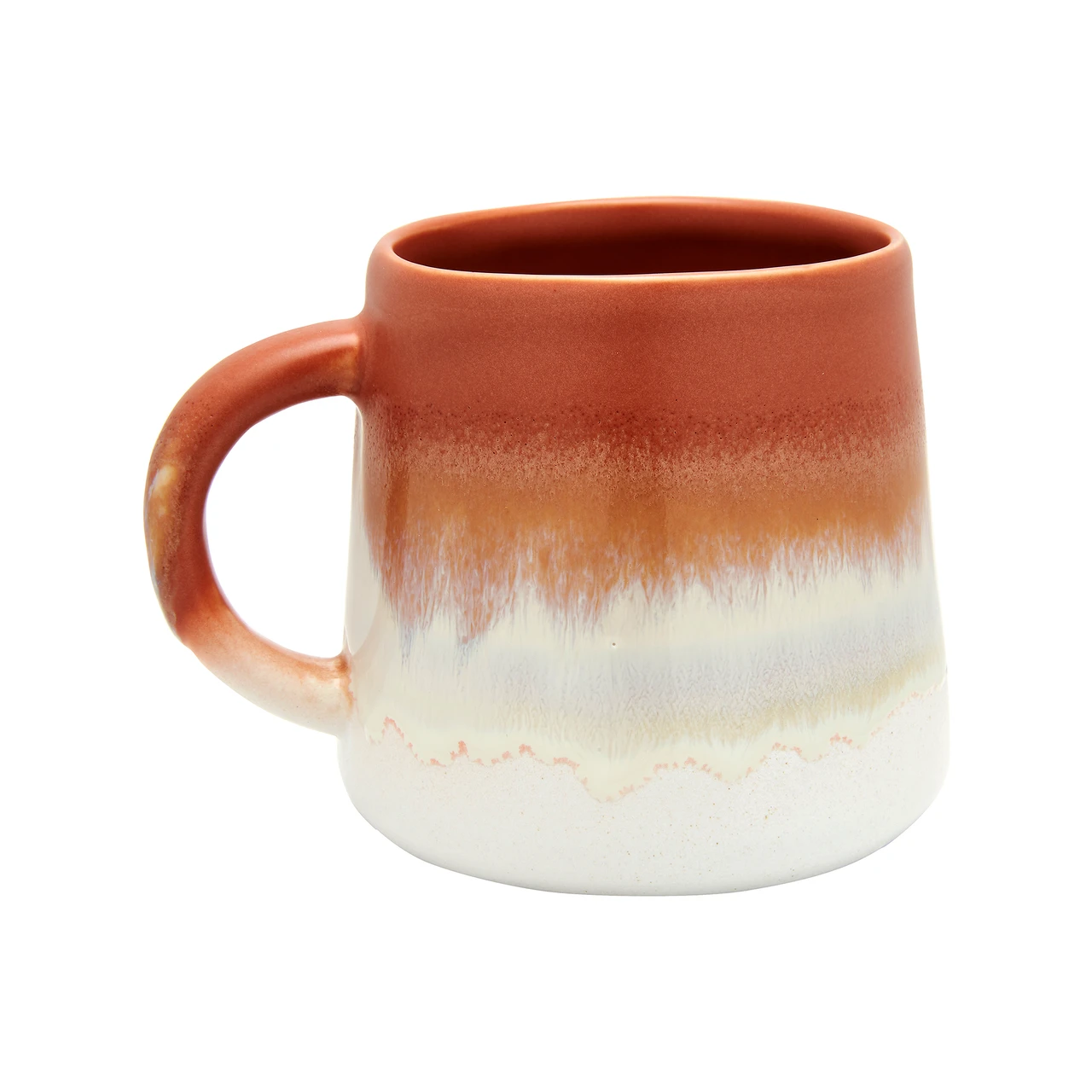 Sass & Belle Mojave Glaze brun kopp i stentøy